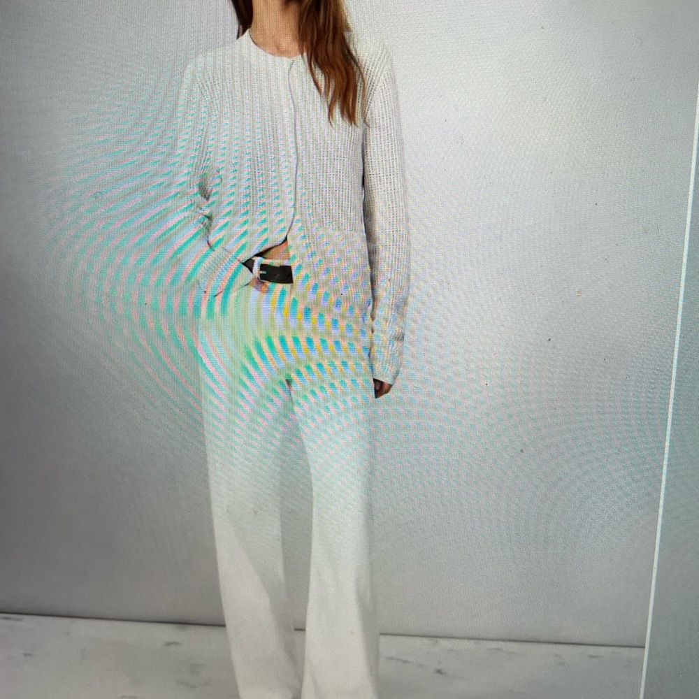 Rag and bone featherweight logan wide leg jean